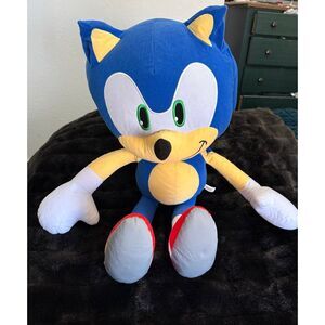 OFFICIAL Sega Sonic the Hedgehog  Toy Factory Jumbo Plush 39"